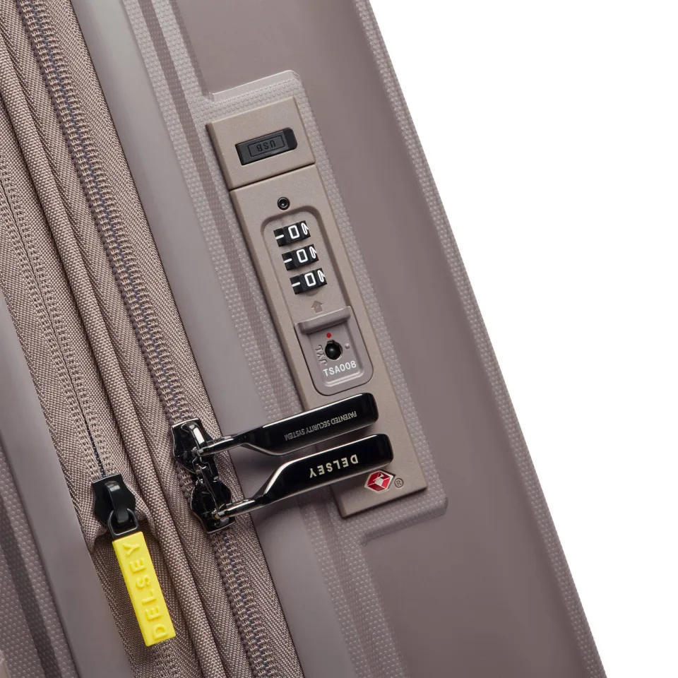 Delsey Lutece handbagagekoffer taupe, foto 4