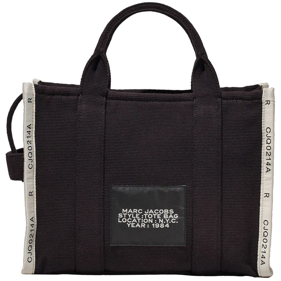 Marc Jacobs The Jacquard Medium Tote shopper zwart