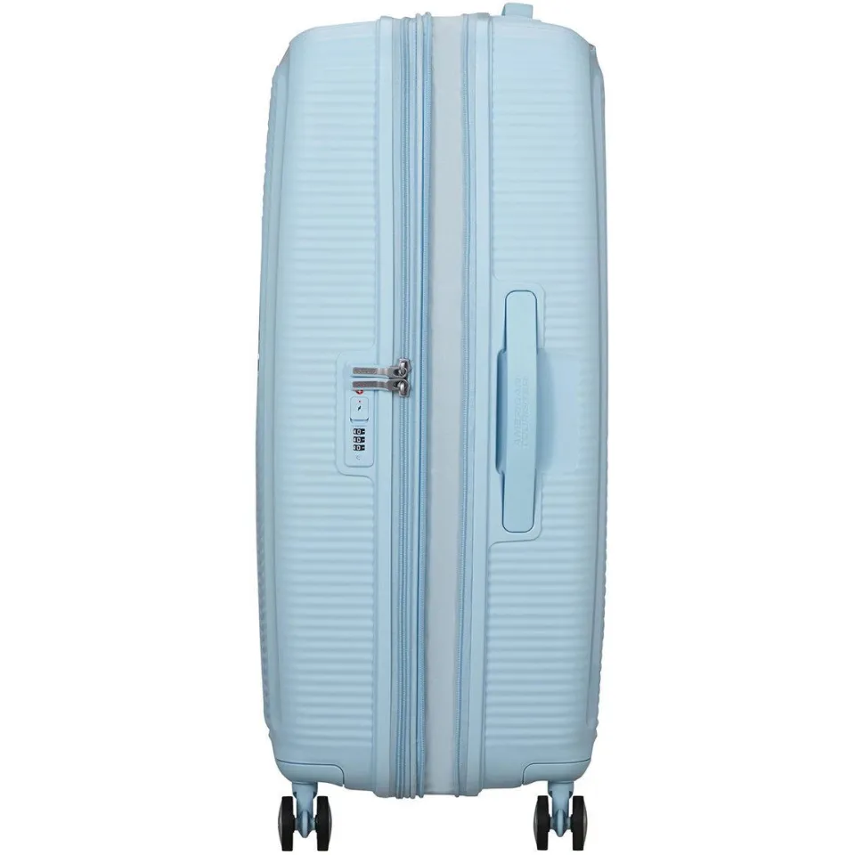 American Tourister Soundbox 77 trolley lichtblauw, foto 4