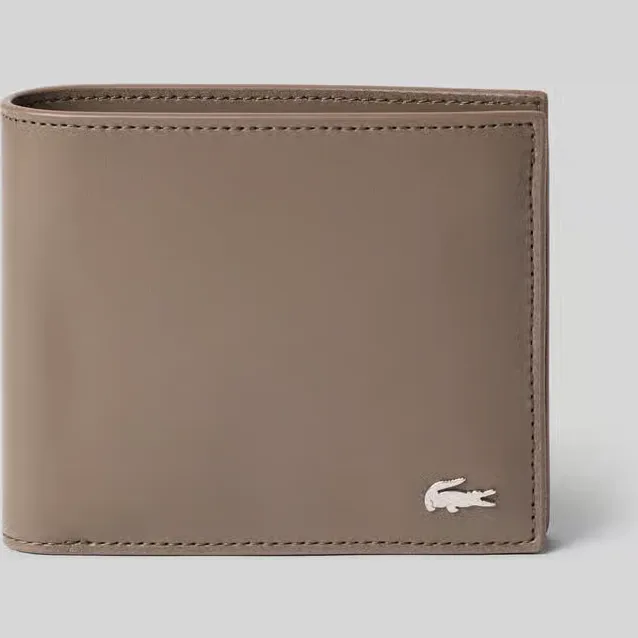 Lacoste FG Billfold & Coin portemonnee taupe, foto 2