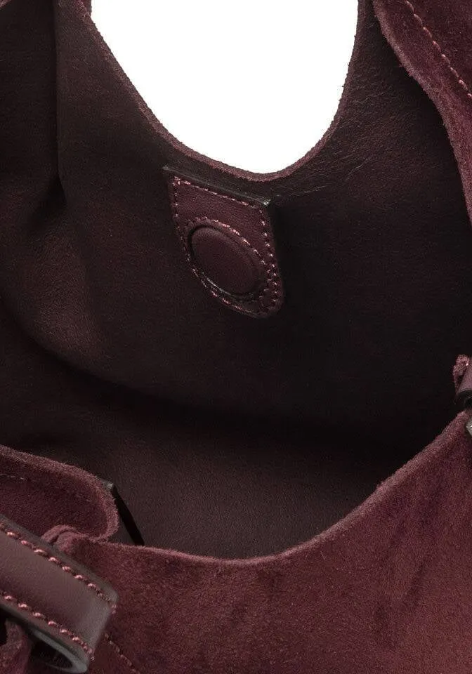Gianni Chiarini Dua Bs 9799 schoudertas bordeaux, foto 6