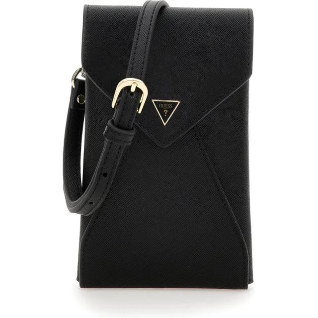 Guess Phone Case Dames Portemonnee - Zwart