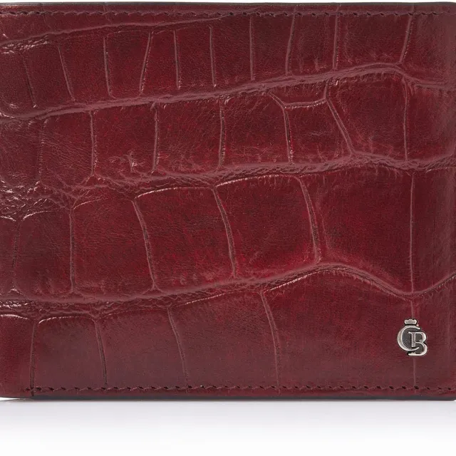 Castelijn & Beerens Croco Billfold portemonnee rood