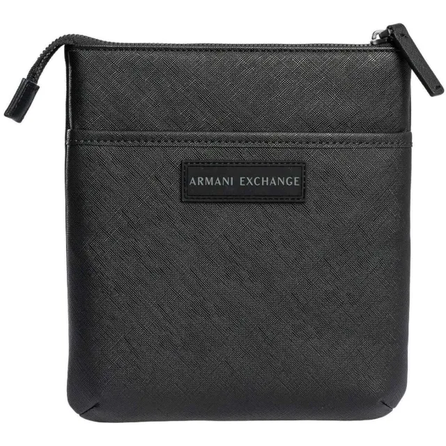 Armani Exchange Schoudertas Armani Exchange Crossbodytas met Box-logo Zwart