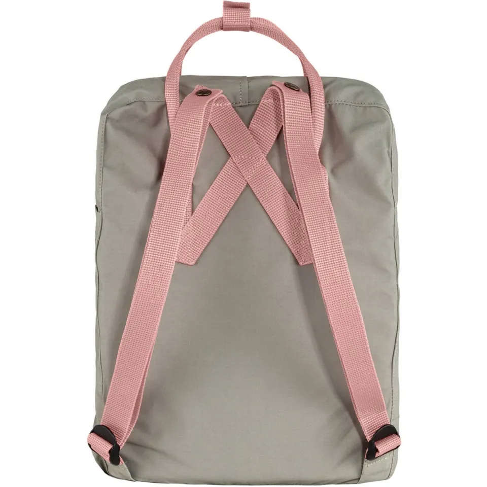 Fjällräven Kånken rugzak lichtgrijs roze, foto 3