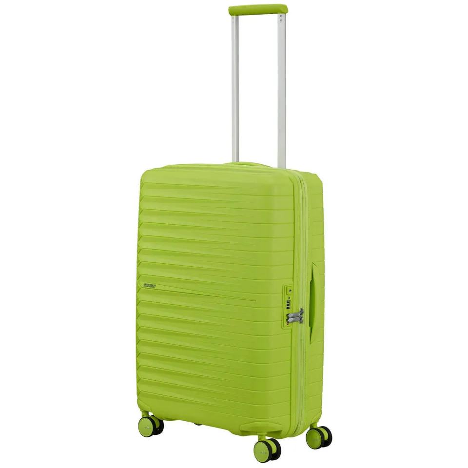 American Tourister FastForward trolley limegroen 68 cm, foto 3