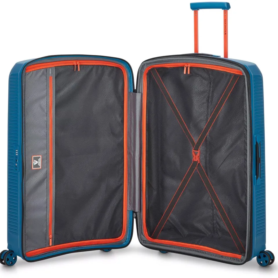 Roncato Arcade 78 cm koffer blauw, foto 5