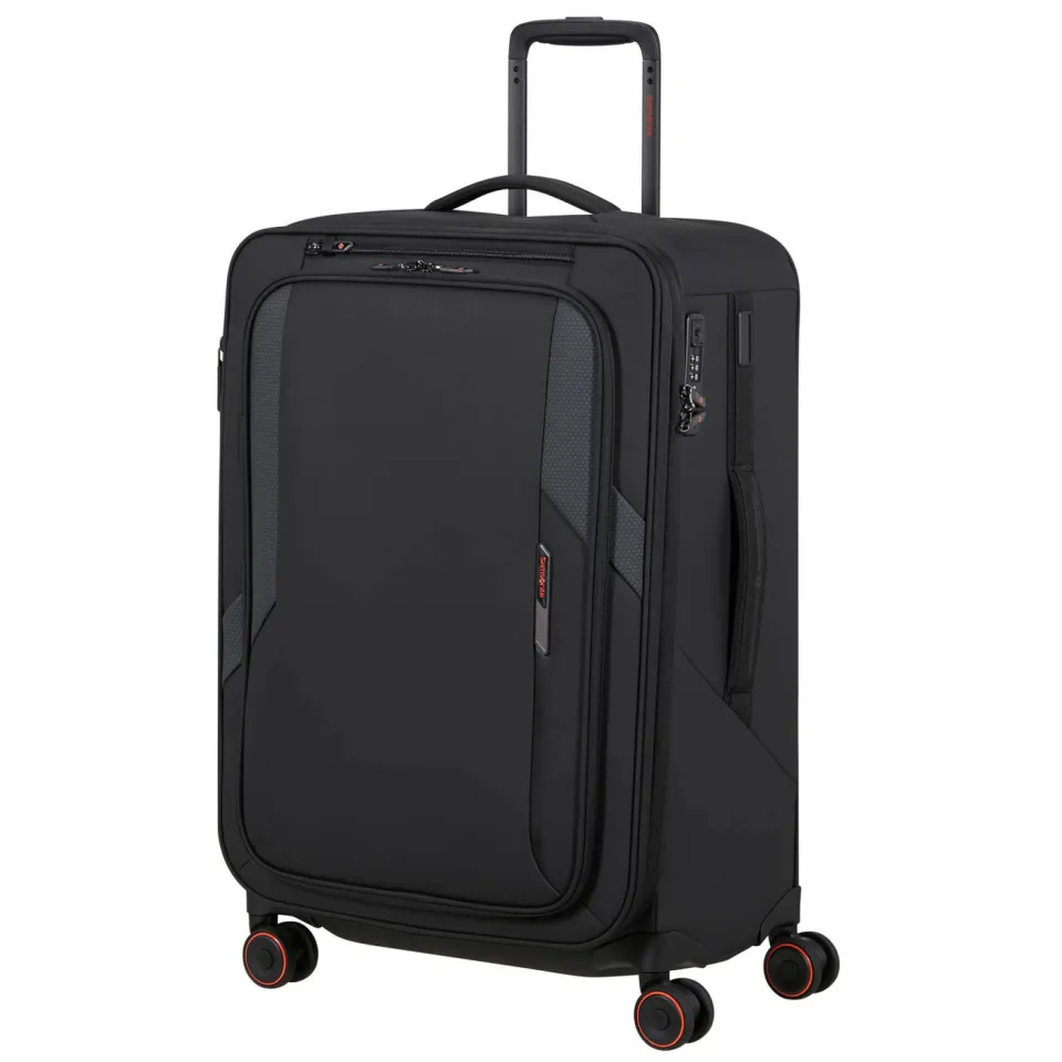 Samsonite Glazed Spinner 67 koffer zwart