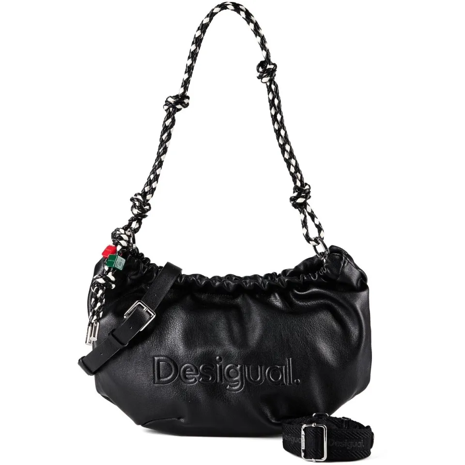 Desigual Half Logo Waverly schoudertas zwart, foto 2