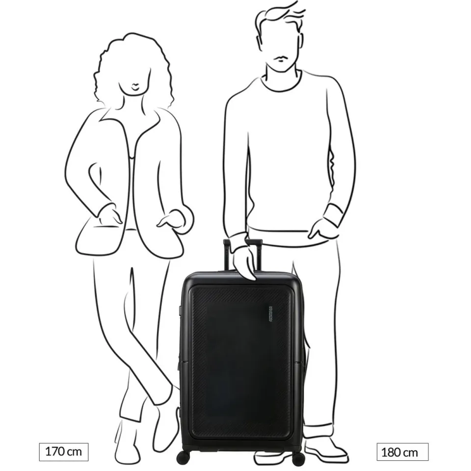 American Tourister Dashpop koffer 77 cm zwart, foto 5