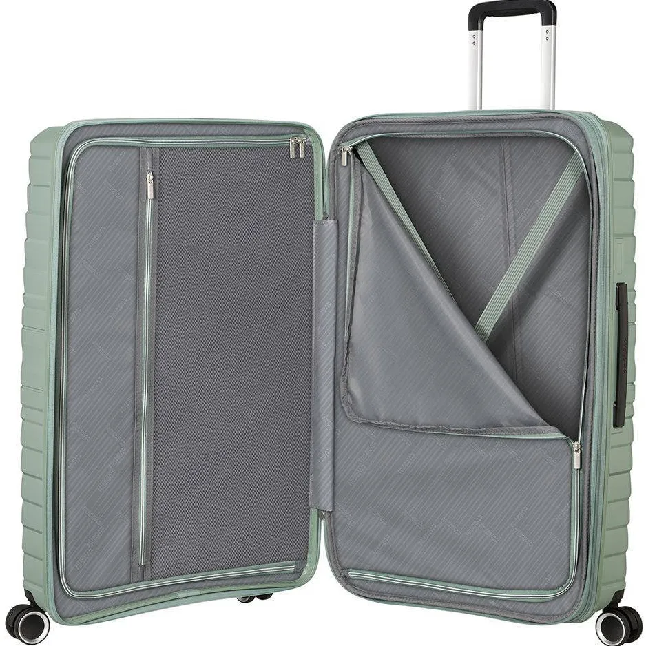 American Tourister Flytwist trolley 78 cm groen, foto 4