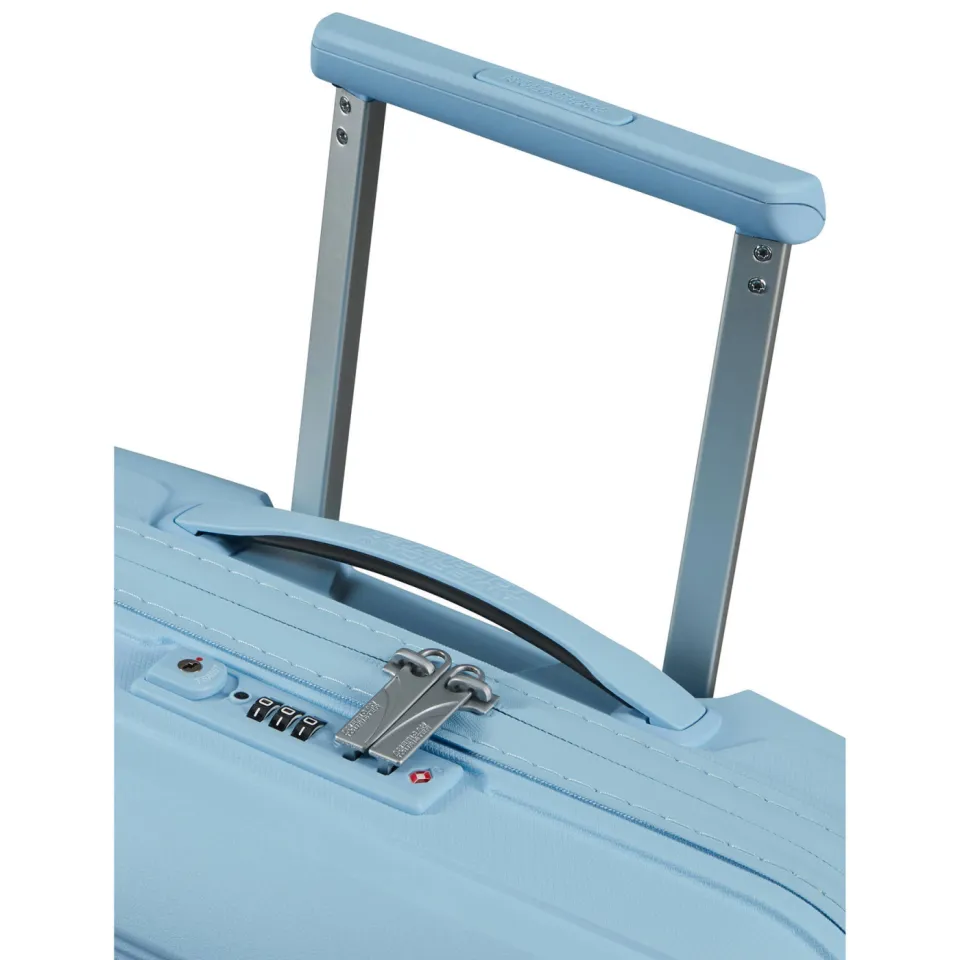 American Tourister Airconic spinner koffer lichtblauw, foto 5
