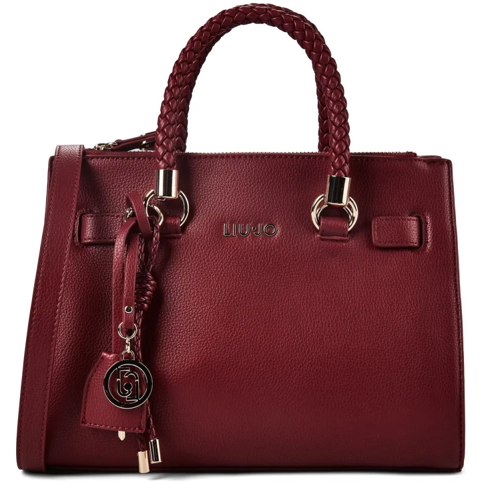 Liu Jo Manh Satchel handtas wijnrood, foto 2