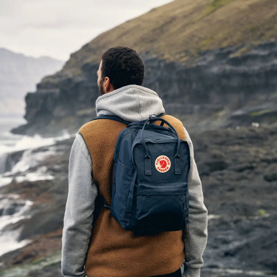 Fjällräven Kånken Laptop 17 inch rugzak grijs, foto 6