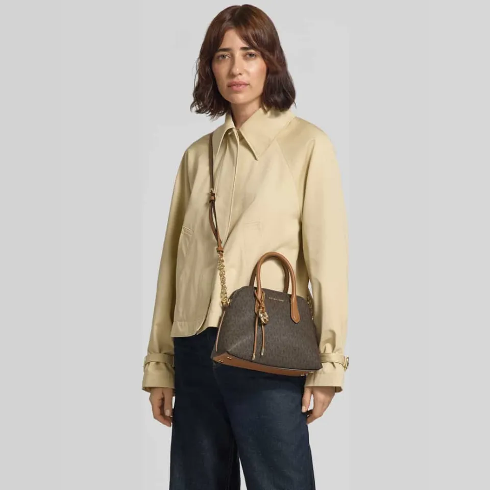 Michael Kors Freddie handtas bruin, foto 4