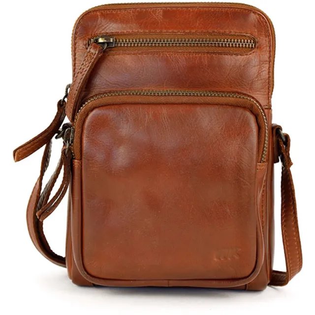 Bear Design Schoudertas Alexis Cognac