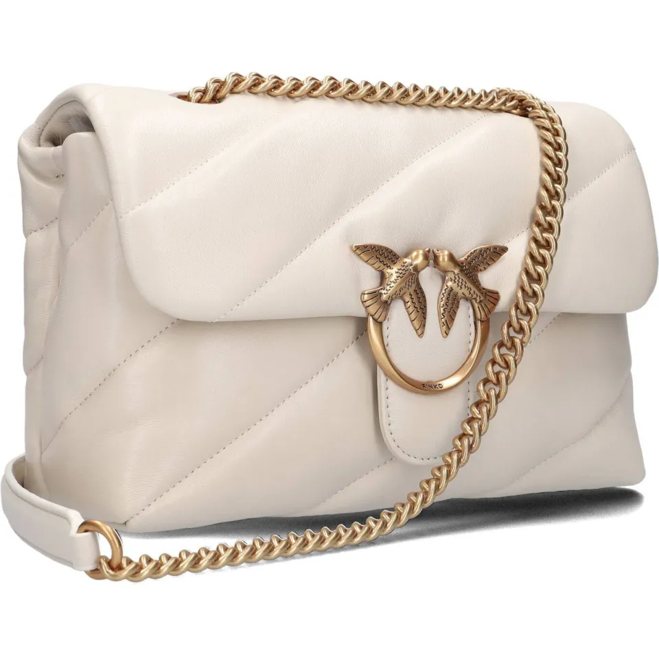 Pinko Schoudertassen Love Puff Classic Wit - One size, foto 4
