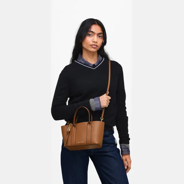 Marc Jacobs Small Work Tote tas cognac, foto 2