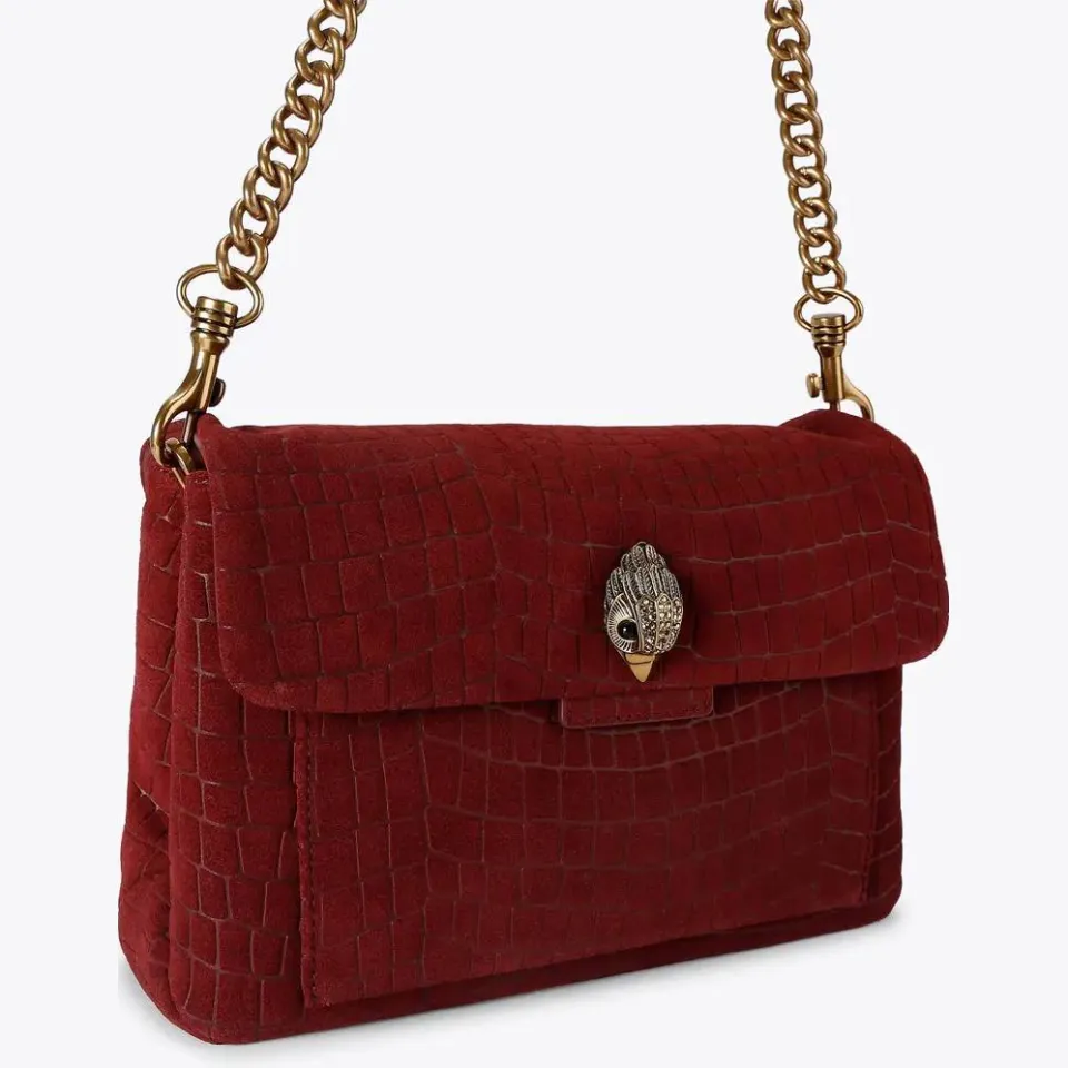Kurt Geiger Celia schoudertas bordeauxrood, foto 5