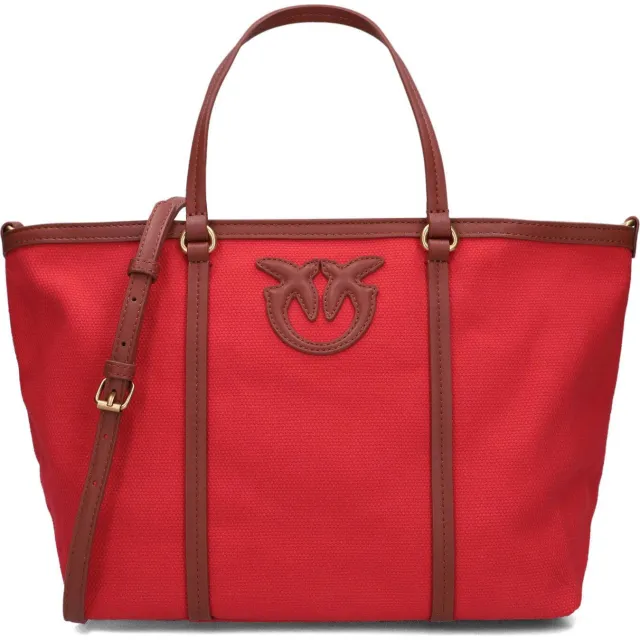 Pinko Miranda shopper rood