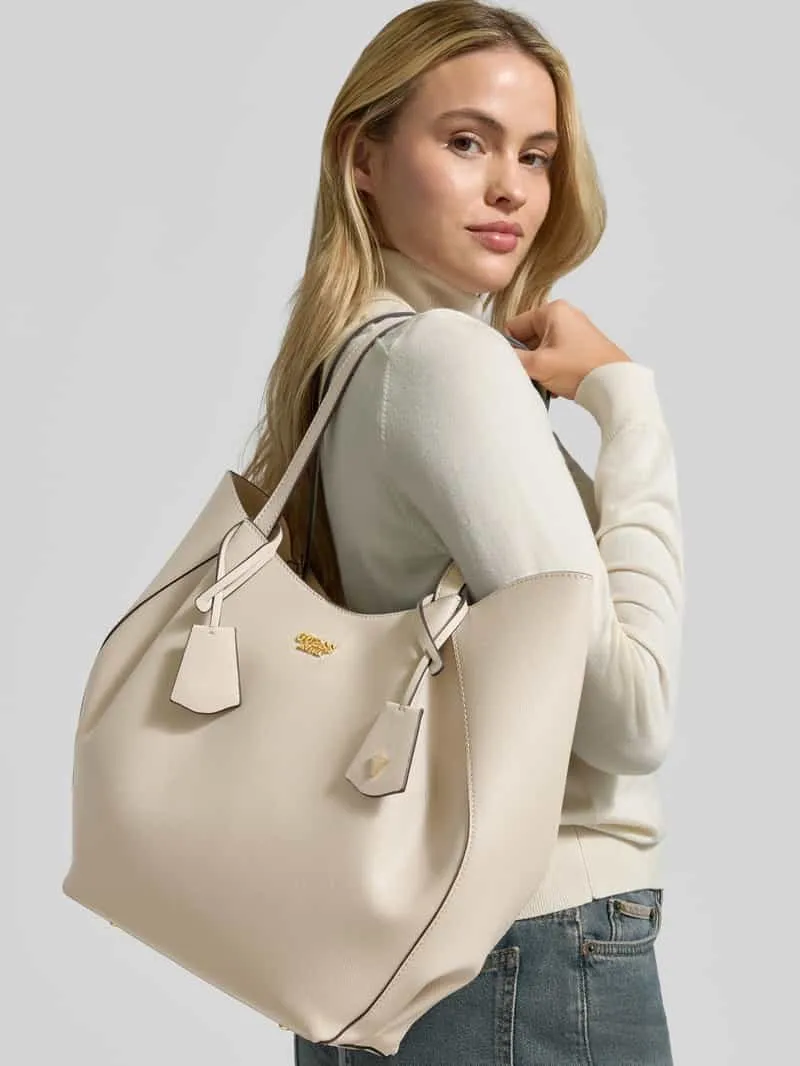 Guess Amorette 2 in 1 shopper taupe, foto 4