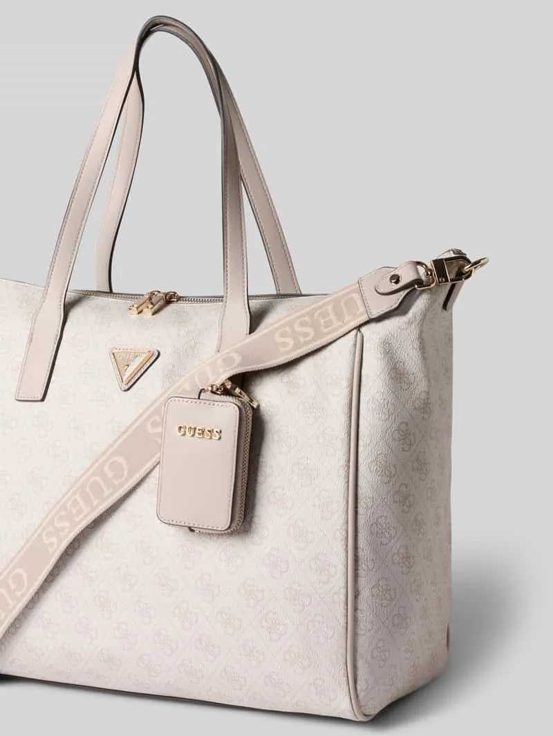 Guess Latona tote tas crème, foto 5