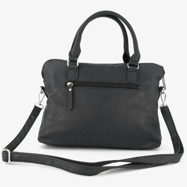 Renato Lucci dames schoudertas zwart