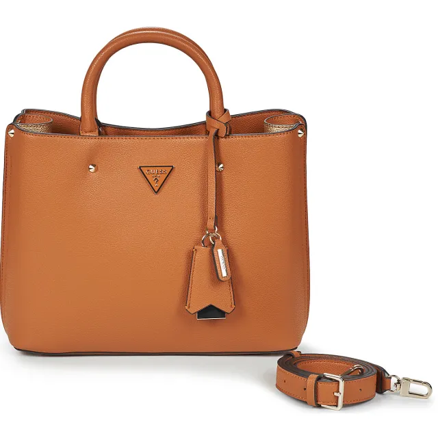 Guess Meridian II Girlfriend Satchel cognac