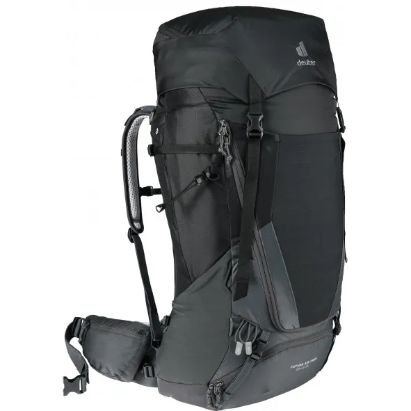 Deuter Women's Futura Air Trek 55+10 SL - Trekkingrugzak grijs/zwart