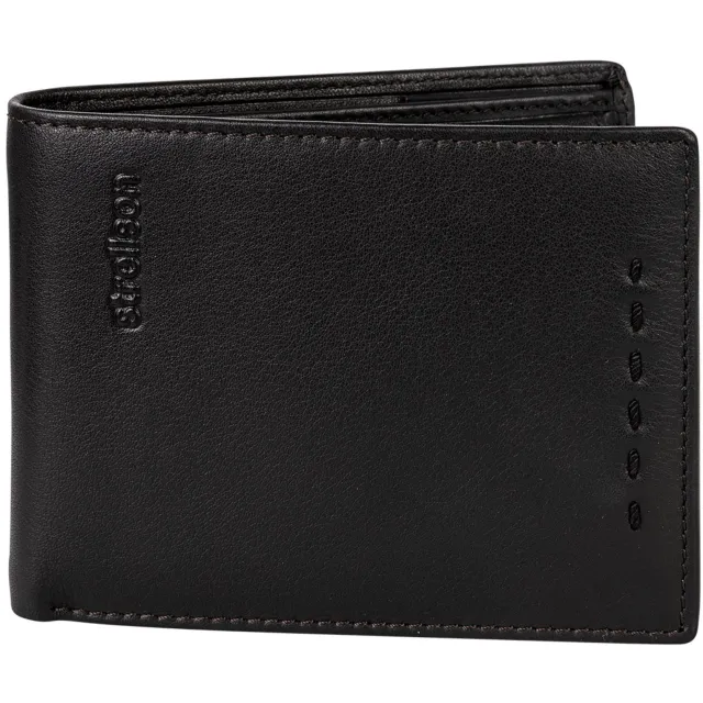 Strellson Oxford Circus Billfold H7 portemonnee zwart Dark Brown