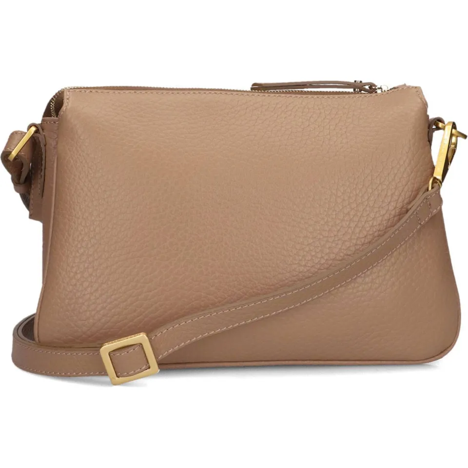 Gianni Chiarini Brooke schoudertas taupe, foto 2