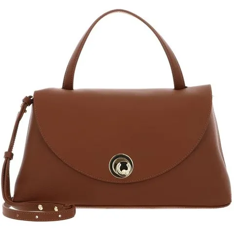 Coccinelle Top Handle Bag Cognac/Zwart Cognac / Noir