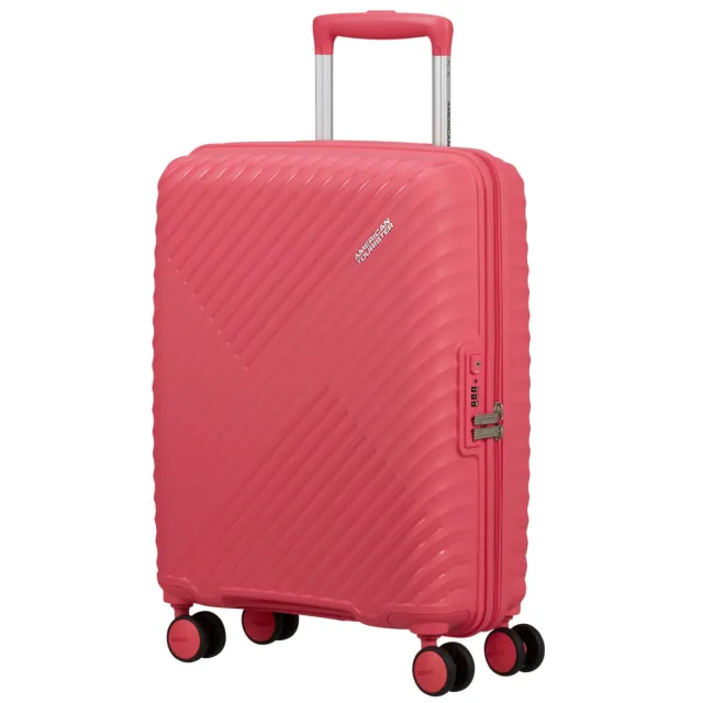 American Tourister Diablast 4 wiel spinner koffer roze