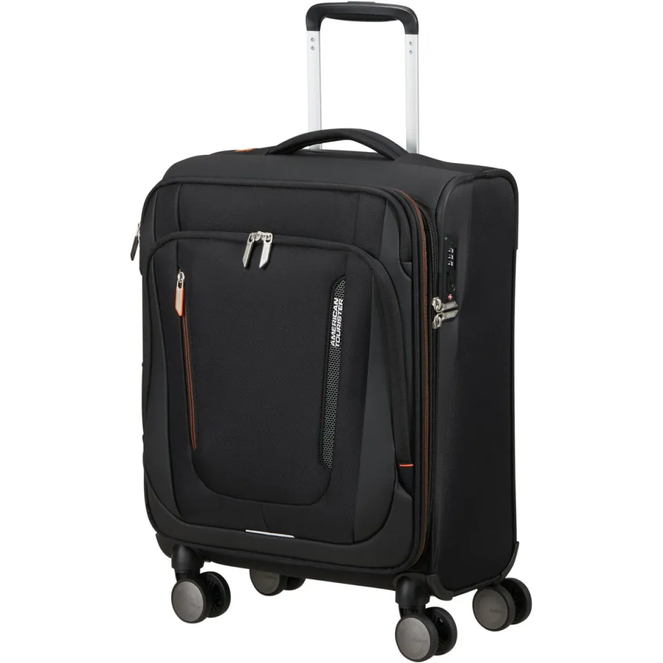 American Tourister Wanderlite handbagagekoffer zwart, foto 2