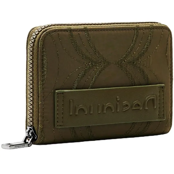 Desigual Mone Bubbles Marisa portemonnee kaki green