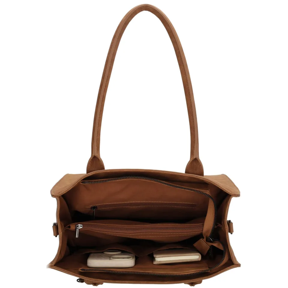 Zebra Trends Rosalyn shopper cognac, foto 2