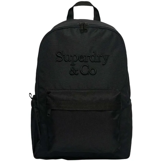 Rugzak Superdry Rugzak met bedrijfslogo zwart