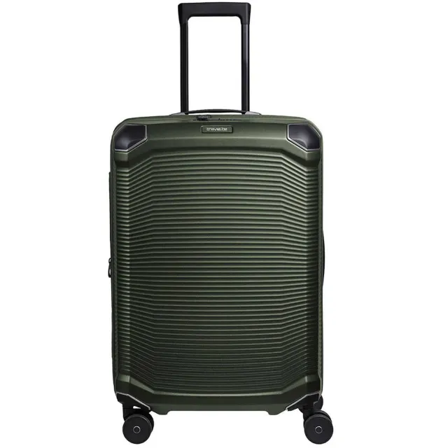 Travelite Millennium reiskoffer donkergroen