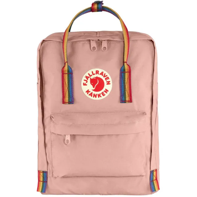 Fjällräven Kånken Rainbow 16 dagrugzak lichtroze