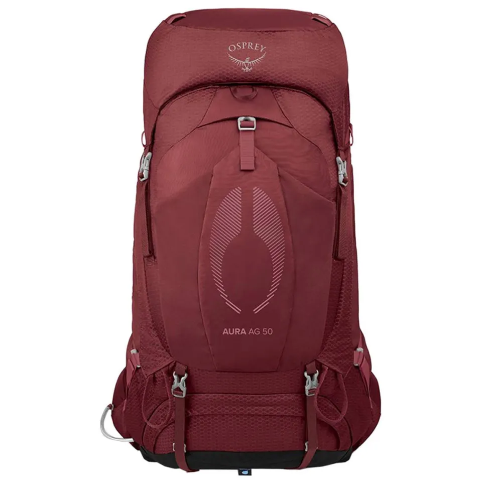 Osprey Aura AG 50 trekkingrugzak rood, foto 2