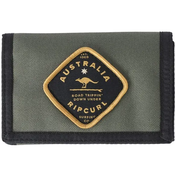 Rip Curl Road Trippin Surf Wallet - Portemonnee maat One Size, groen