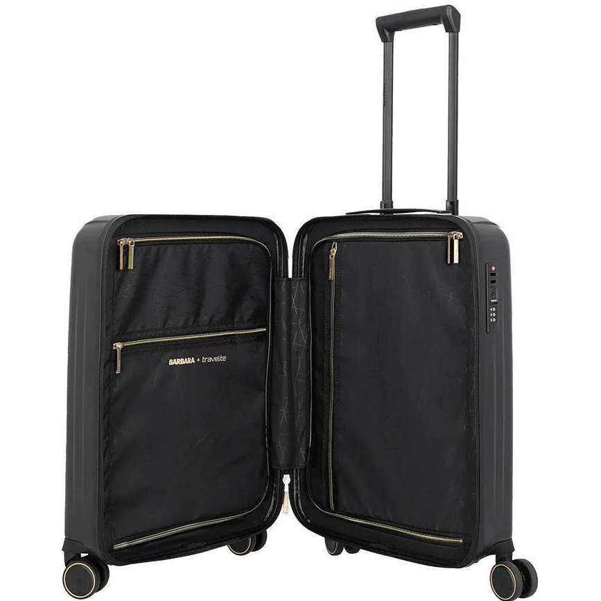 Travelite Barbara Novelty 4W trolley 55 cm zwart, foto 6