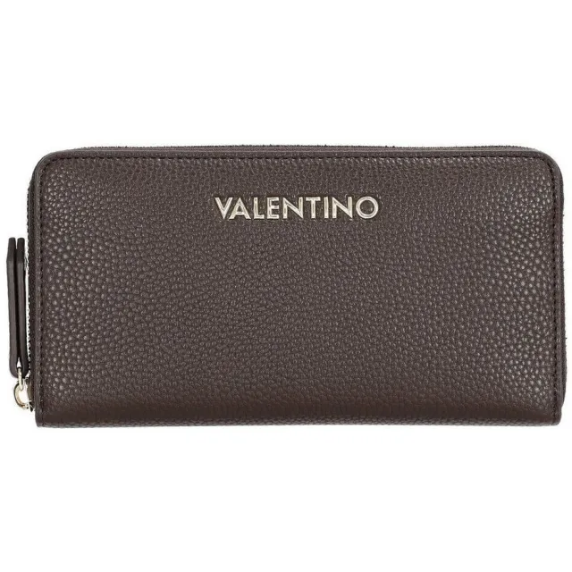 Valentino Bags Brixton zip around portemonnee bruin