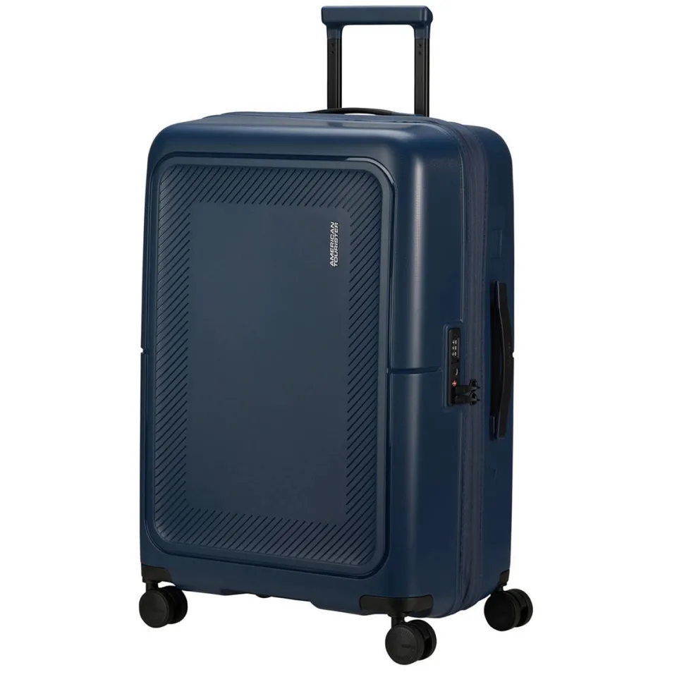 American Tourister DashPop spinner koffer donkerblauw