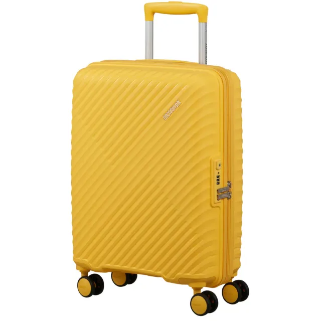 American Tourister Diablast koffer 55 cm geel