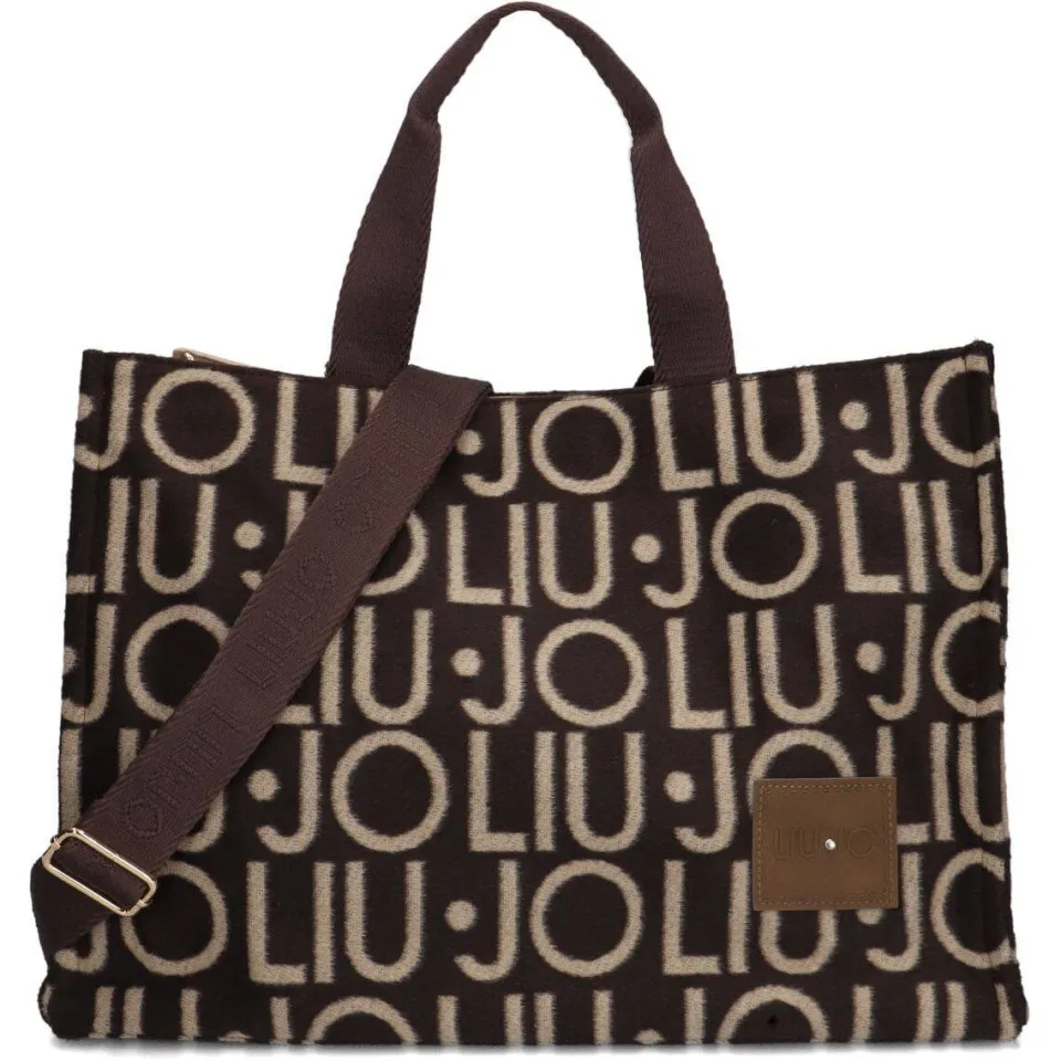 Liu Jo Logo Tote Bag shopper bruin