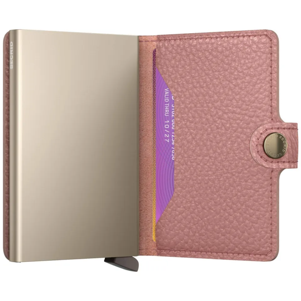Secrid Miniwallet Pebble pasjeshouder roze, foto 4