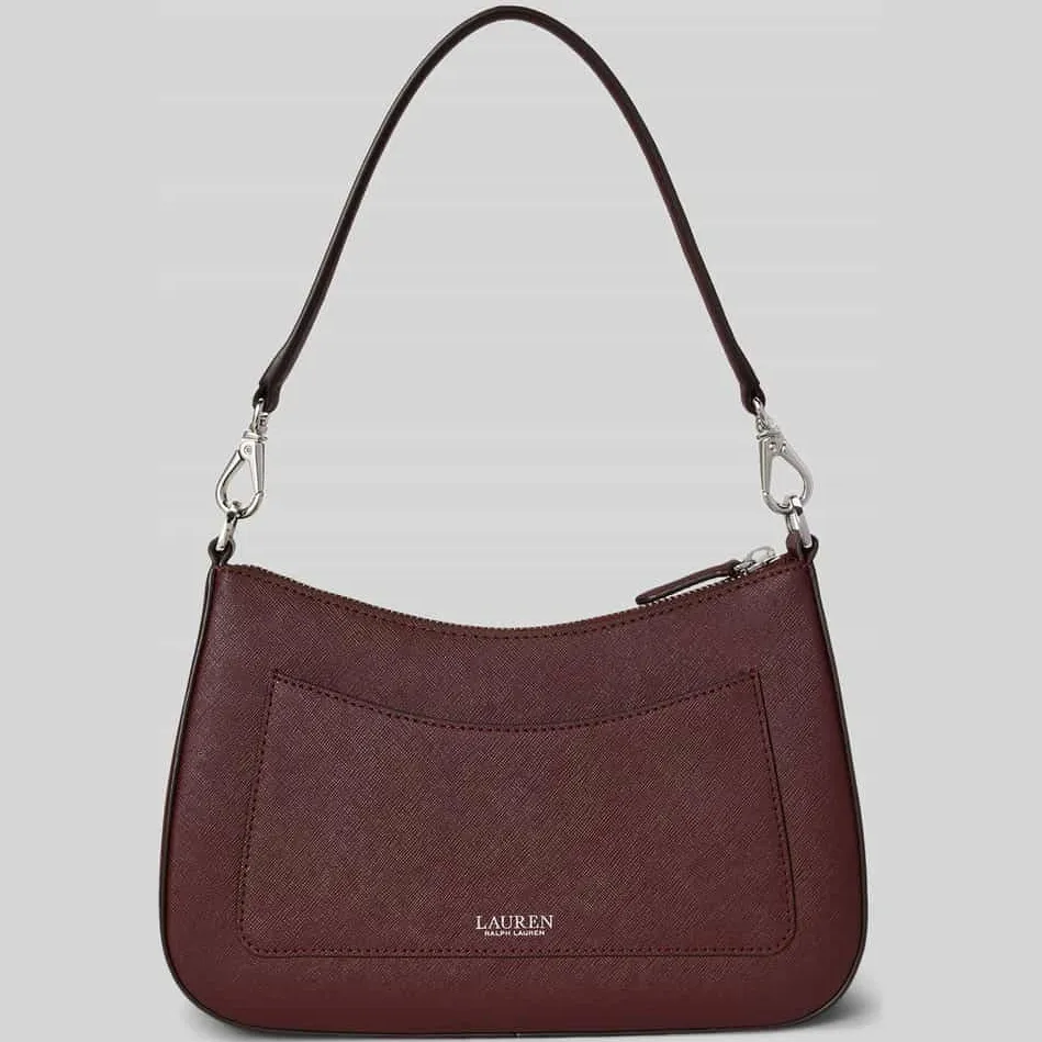 Lauren Ralph Lauren Danni 26 schoudertas bordeaux, foto 3