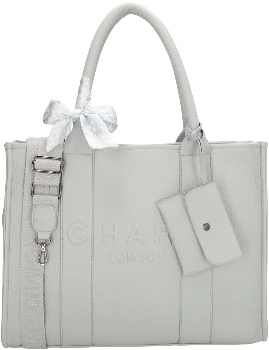 Charm London Bond shopper lichtblauw, foto 2