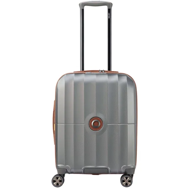 Delsey trolley Carrousel 2 55 cm Expandable zilverkleurig